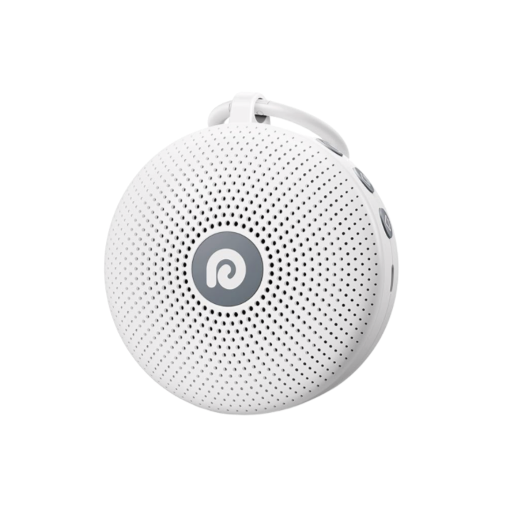Portable white noise machine for a wedding registry.